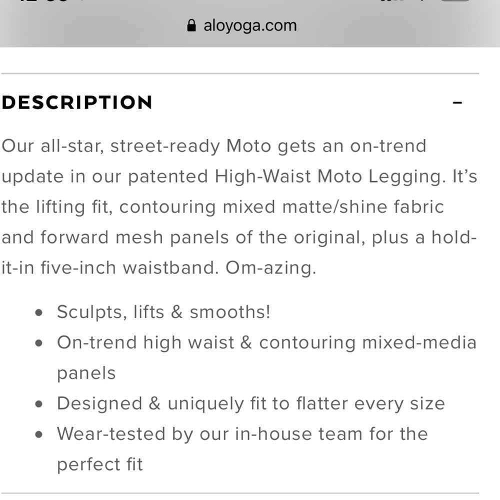 ALO High Waist Moto Legging - Picture 12 of 12